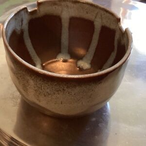 STUDIO POTTERY LARGE NOODLES BOWL/DECOR BOWL/PLANTER